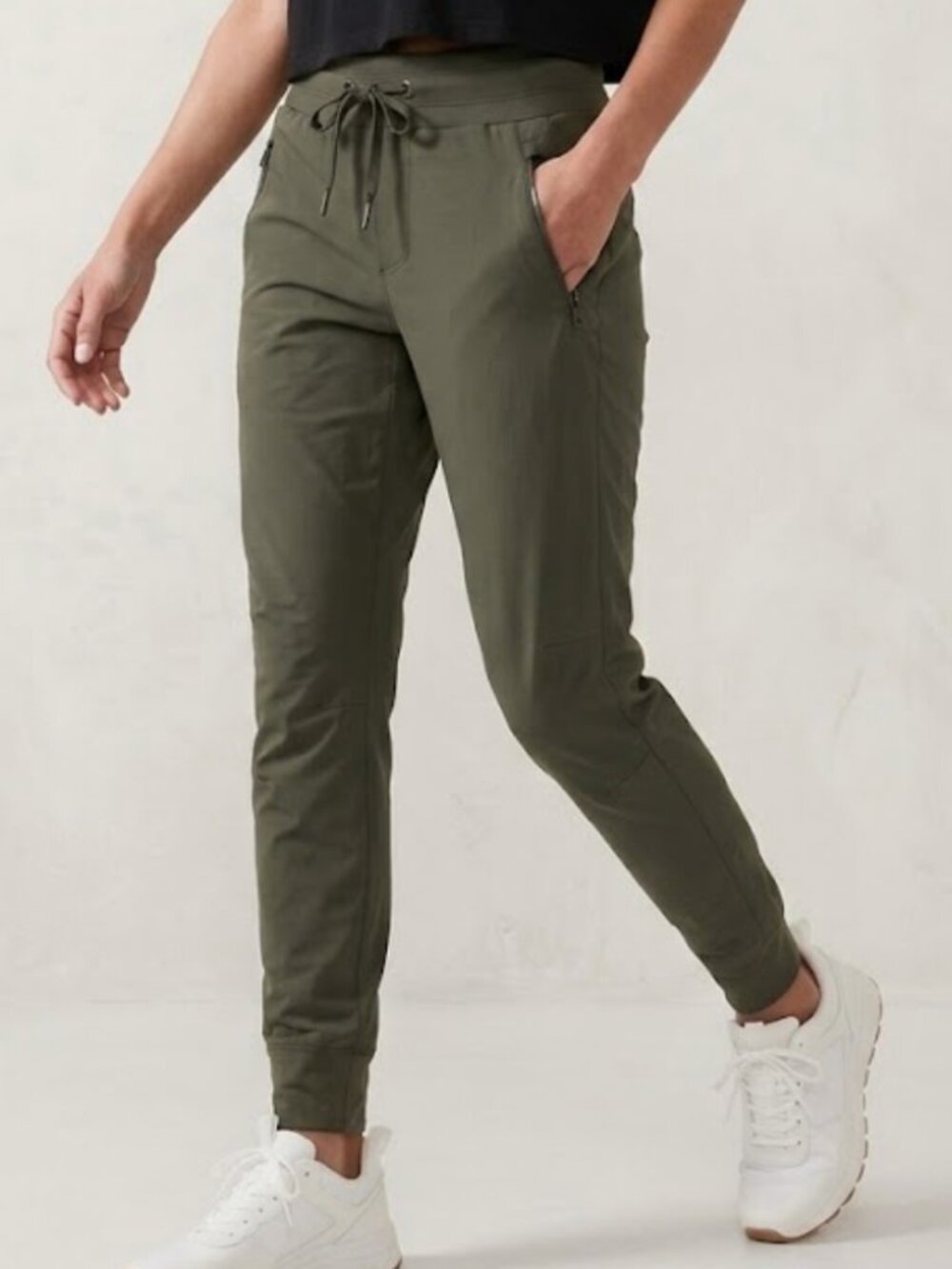Athleta Trekkie North Joggers 0 Green Hiking Mountain Commuter Trek Cargo Pants
